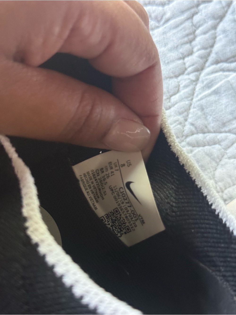 Nike Kids Black and Gray Knit Slip-On Sneakers - Picture 2 of 7